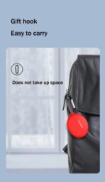 ⁦حافظة سيليكون متوافقة مع سماعات هواوي فري بادز 6i -5iواقية من السيليكون الناعم مضادة للصدمات حلقة تعليق لهواوي⁩ - الصورة ⁦2⁩