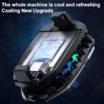 ⁦مبرد هاتف محمول DLA8، مروحة تبريد شبه موصل سريعة للتبريد أثناء الألعاب، مشبك خلفي مع منفذ نوع سي ومبدد حرارة⁩ - الصورة ⁦2⁩