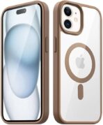 جراب مغناطيسي شفاف نحيف  لموبايل آيفون 11 (6.1 بوصة) – متوافق مع ماج سيف، مضاد للاصفرار، حماية عسكرية، مغانط قوية رقم 1