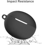 ⁦غطاء ناعم ورفيع مضاد للانزلاق، مصنوع من السيليكون لسماعات هواوي فري بودز 4i⁩ - الصورة ⁦5⁩