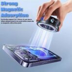 ⁦مبرد العاب متوافق مع موبايل ماجسيف اي و2 مشبك خلفي اندرويد | للاعبين | السائقين | الاستخدام طوال اليوم | درجة حرارة التبريد | مبرد مضاد للحرارة | مروحة تبريد (ضرورية لاستخدام محول 3 امبير/ 15 واط⁩ - الصورة ⁦4⁩