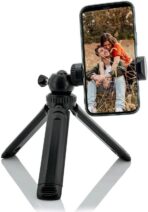 حامل ثلاثي القوائم متعدد الاستخدامات من نيفو (NP-999) - هيكل من خليط الألومنيوم والبلاستيك - حامل عالمي للكاميرا والموبايل