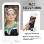 ⁦جراب بحر  مقاوم للماء شنطة موبايل  جافة متوافقة مع ايفون 15 برو ماكس 14 13 12 11 XS XR X 8 7 6 SE S وجالكسي S23 S22 الترا S21 S20 حتى انش أسود عبوة من قطعتين البولي بروبلين⁩ - الصورة ⁦2⁩