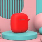 ⁦جراب مضاد للصدمات لسماعات هواوي فري بادز SE 2 ، جراب سيليكون ناعم مع مشبك على شكل حرف D، جراب واقي لسماعات هواوي فري بادز SE 2⁩ - الصورة ⁦5⁩