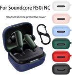 ⁦غطاء حماية من فكرة متوافق مع سماعات انكر ساوند كور R50i NC/انكر P30i، جراب السيليكون الناعم مضاد للصدمات حلقة تثبيت، مصباح ليد أمامي مرئي⁩ - الصورة ⁦3⁩