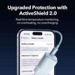 ⁦شاحن من أنكر بتقنية USB-C، متوافق مع الأجهزة اللوحية، بمنفذ واحد، قدرة 20 واط مع تبريد حتى 10 درجات مئوية⁩ - الصورة ⁦6⁩