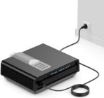 ⁦كابل باور أصلي عالي الجودة، 1.8 متر 16 امبير، مصنوع 100% من النحاس النقي – عزل قياسي متين – لأجهزة الكمبيوتر والطابعات وكافة الأجهزة الإلكترونية المماثلة⁩ - الصورة ⁦7⁩