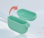 ⁦جراب حماية مقاوم للصدمات من السيليكون الناعم والبولي يوريثين المقاوم للحرارة متوافق مع سماعات ايربودز برو 2⁩ - الصورة ⁦4⁩