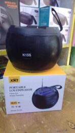 ⁦مكبر صوت يعمل بالخلايا الشمسية يعمل بتقنية البلوتوث K15S مزود بتقنية RGB LED وهوائي FM - بطاقة AUX-USB-TF⁩ - الصورة ⁦2⁩