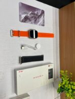 ⁦ساعة HK10 ULTRA-A الذكية تدعم الذكاء الاصطناعي مدمج بها شات GPT شاشة AMOLED مراقبة صحية متكاملة حجم الشاشه: 49mm  TYPE-C  ضد المياه IP68 .⁩ - الصورة ⁦3⁩