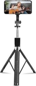 ⁦عصا سيلفي ثلاثية القوائم من نيفو مع جهاز تحكم لاسلكي P170 .⁩ - الصورة ⁦8⁩