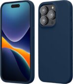 ⁦جراب موبايل آيفون 15 برو سيليكون ناعم وبولي يوريثين مقاوم للحرارة⁩ - الصورة ⁦7⁩