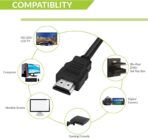 ⁦كابل HD ، طول 1.5 متر، لون اسود، لاجهزة التلفاز .⁩ - الصورة ⁦5⁩