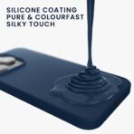 ⁦جراب موبايل آيفون 15 برو سيليكون ناعم وبولي يوريثين مقاوم للحرارة⁩ - الصورة ⁦8⁩