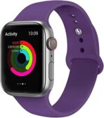 ⁦سوار رياضي ساعه ابل 42-44-45-49 ملم سليكون بديل لساعات اي واتش⁩ - الصورة ⁦9⁩