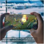 ⁦موتورولا هاتف ذكي موتو g75 5G بذاكرة RAM 8GB وذاكرة 256GB UFS 2.2 اندرويد 14 LCD⁩ - الصورة ⁦6⁩