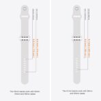 ⁦سوار رياضي ساعه ابل 42-44-45-49 ملم سليكون بديل لساعات اي واتش⁩ - الصورة ⁦7⁩