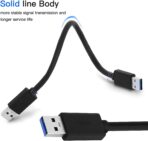 ⁦كابل USB 3.0 ذكر نوع usb to usb .⁩ - الصورة ⁦3⁩