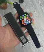 ⁦ساعة HK 10 برو بلاس (HK 10 pro plas) بتفتح كتب الإلكترونيه -يمكن تسجيل صوت من علي - تربط الساعة بالسماعة - NFC - بلوتوث - أحزمة 2 أحزمة - مقاومة للماء - شاحن لاكي اسود⁩ - الصورة ⁦4⁩