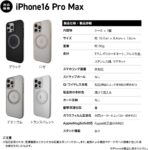 ⁦جراب  iPhone 16 Pro Max، شفاف MagSafe مع حلقة حامل، مقاوم للصدمات⁩ - الصورة ⁦5⁩