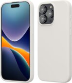 ⁦جراب متوافق مع ايفون 15 برو ماكس  - جراب سيليكون ناعم ورفيع من البولي يوريثين مقاوم للحرارة⁩ - الصورة ⁦3⁩