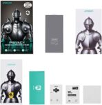 ⁦شاشة حماية لحماية الخصوصية لموبايل سامسونج S24 الترا من جوي روم، لون أسود⁩ - الصورة ⁦2⁩