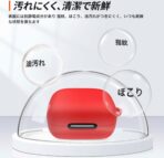 ⁦غطاء حماية من فكرة متوافق مع سماعات انكر ساوند كور R50i NC/انكر P30i، جراب السيليكون الناعم مضاد للصدمات حلقة تثبيت، مصباح ليد أمامي مرئي⁩ - الصورة ⁦5⁩