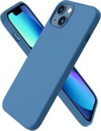 جراب متوافق مع ايفون 13 برو ماكس 6.1 بوصة | جراب رفيع من السيليكون السائل 3 طبقات لتغطية كاملة من الجل المطاطي الناعم 6.1 بوصة