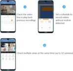 ⁦كاميرا مراقبة ذكية من تي بي لينك تابو ميني Tabo C110 ، كاميرات مراقبة داخلية، تعمل مع أليكسا وجوجل هوم، لا تحتاج إلى موزع، دقة 1080 بكسل، صوت ثنائي الاتجاه، رؤية ليلية، تخزين SD، مشاركة الأجهزة (TC60) للأمن المنزلي واي فاي .⁩ - الصورة ⁦2⁩