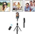 ⁦عصا سيلفي ثلاثية القوائم من نيفو مع جهاز تحكم لاسلكي P170 .⁩ - الصورة ⁦5⁩