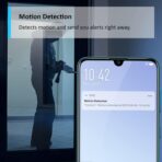 ⁦كاميرا مراقبة ذكية من تي بي لينك تابو ميني Tabo C110 ، كاميرات مراقبة داخلية، تعمل مع أليكسا وجوجل هوم، لا تحتاج إلى موزع، دقة 1080 بكسل، صوت ثنائي الاتجاه، رؤية ليلية، تخزين SD، مشاركة الأجهزة (TC60) للأمن المنزلي واي فاي .⁩ - الصورة ⁦5⁩