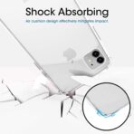 ⁦جراب مغناطيسي شفاف لموبايل آيفون 11 ب ماج سيف للشحن اللاسلكي حماية مضاد للاصفرار سيليكون ناعم وبولي يوريثين مقاوم للحرارة بمغناطيسات متوافق مع جميع اكسسوارات⁩ - الصورة ⁦4⁩