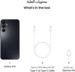 ⁦موبايل سامسونج جالاكسي A16 LTE، موبايل يعمل بنظام أندرويد بشريحتين اتصال وذاكرة رام 8 جيجا، تخزين 256 جيجا⁩ - الصورة ⁦2⁩
