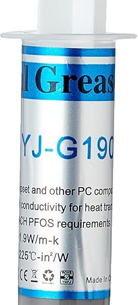 مركب معجون شحم حراري من السيليكون للمشتت الحراري لوحدة المعالجة المركزية، 30 جرام