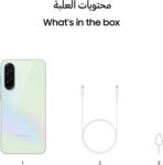 ⁦سامسونج جالاكسي A36 هاتف ذكي أندرويد الجيل الخامس 5G،، ذاكرة تخزين 128 جيجابايت، ذاكرة رام 8 جيجابايت 6 تحديثات لنظام التشغيل، شاشة كبيرة، معالج ثماني النواة⁩ - الصورة ⁦3⁩