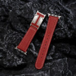 ⁦حزام جلدي مغناطيسي لساعة 49-42-44-45 Apple Watch⁩ - الصورة ⁦3⁩