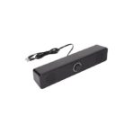 مكبر صوت USB ZR-100 اسبيكر بلوتوث, سماعات كمبيوتر خارجية بمنفذ USB لأجهزة الكمبيوتر والتابلت واللاب توب - لون أسود.