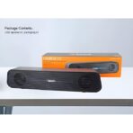 ⁦سماعة الألعاب Kisonli i-520 - مكبر صوت ستيريو 2.0 قناة، صوت عالي الجودة - 6 وات، مزود بمنفذ USB، مثالي لأجهزة الكمبيوتر الشخصية واللاب توب - أسود⁩ - الصورة ⁦6⁩