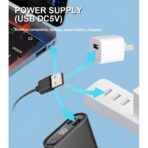 ⁦Kisonli سماعة كيسونلي I-650 للكمبيوتر - صوت ستيريو 2.0 مع اتصال USB 2.0 .⁩ - الصورة ⁦7⁩