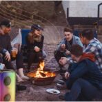 ⁦اكس-سكوت - سماعة بلوتوث محمولة بصوت قوي بقدرة 20 وات، بطارية 3000 mAh تدوم 5‑6 ساعات، مزودة بإضاءة RGB، مدخل Micro‑SD/USB/AUX وشحن Type‑C.⁩ - الصورة ⁦7⁩