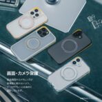 ⁦جراب  iPhone 16 Pro Max، شفاف MagSafe مع حلقة حامل، مقاوم للصدمات⁩ - الصورة ⁦7⁩