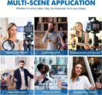 ⁦ميكروفون K8  لاسلكي  2.4 جيجا لافالير متعدد الاتجاهات للمقابلات مع اليوتيوب وتسجيل الفيديو والبث المباشر متوافق مع أجهزة لايتنينج ونوع سي⁩ - الصورة ⁦3⁩