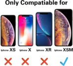 ⁦جراب من اوتوفلاي لايفون اكس اس ماكس، جراب ايفون بتصميم رفيع للغاية، جراب جل سيليكون سائل مع حماية لكامل هيكل الموبايل، جراب مضاد للخدش والصدمات⁩ - الصورة ⁦7⁩