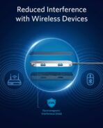 ⁦USB C Hub من انكر، باور اكسباند + 7 في 1 محول مع 4k HDMI وتوصيل طاقة 60 وات وايثرنت جيجابت للثانية و2 منفذ 3.0 وقارئ كارت SD-microSD لماك بوك برو 2019-2018-2017-2016 وكروم واكس بي اس، رمادي⁩ - الصورة ⁦5⁩