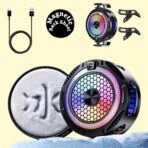 مبرد العاب متوافق مع موبايل ماجسيف اي و2 مشبك خلفي اندرويد | للاعبين | السائقين | الاستخدام طوال اليوم | درجة حرارة التبريد | مبرد مضاد للحرارة | مروحة تبريد (ضرورية لاستخدام محول 3 امبير/ 15 واط