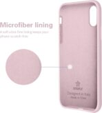 ⁦جراب من اوتوفلاي لايفون اكس اس ماكس، جراب ايفون بتصميم رفيع للغاية، جراب جل سيليكون سائل مع حماية لكامل هيكل الموبايل، جراب مضاد للخدش والصدمات⁩ - الصورة ⁦6⁩