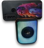 ⁦مكبر صوت AN225 لاسلكي محمول بلوتوث مع فتحة ذاكرة فلاش USB، مكبر صوت كاريوكي محمول يدعم ستيريو يو اس بي ومايكرو اس دي وراديو اف ام وايه يو اكس يوفر جودة عالية بدون ضمان (متعدد الالوان)⁩ - الصورة ⁦7⁩