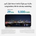 ⁦سامسونج هاتف ذكي جالكسي ايه 56 الجيل الخامس 5G، ذاكرة تخزين 128GB، ذاكرة RAM 8GB، جرافيت رائع، 6 تحديثات لنظام التشغيل، شاشة كبيرة، بطارية طويلة العمر⁩ - الصورة ⁦2⁩