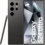 سامسونج جلاكسي S24 Ultra، هاتف ذكي بنظام اندرويد بالذكاء الاصطناعي، ذاكرة تخزين 256GB، RAM 12GB، كاميرا 200MP، قلم S، عمر بطارية طويل