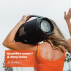 ⁦جي بي إل مكبر صوت Boombox 3 بلوتوث 180 وات ضد المياة و الغبار - أسود⁩ - الصورة ⁦3⁩